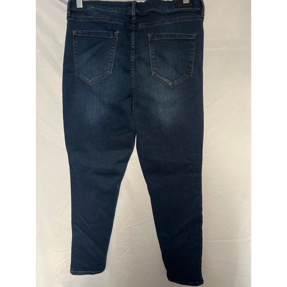 Nicole Miller  Blue Skinny Jeans with Stretch - Picture 3 of 4